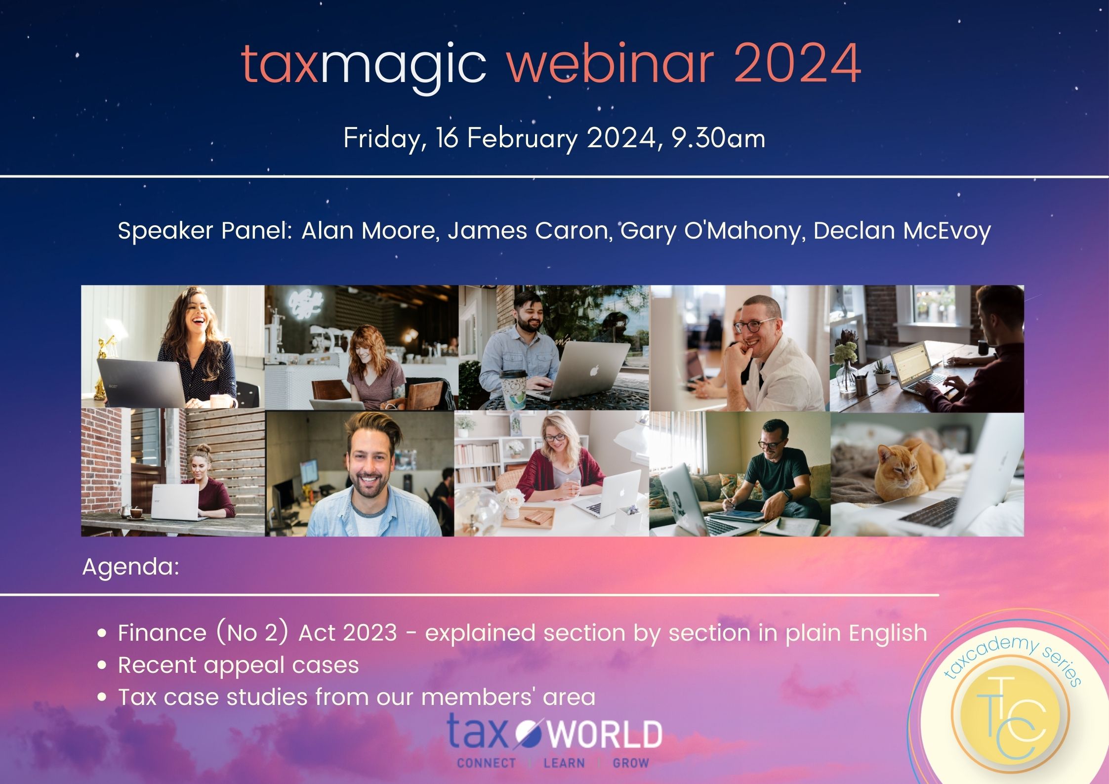 Tax Magic 2024 webinar Tax Magic 2024 webinar