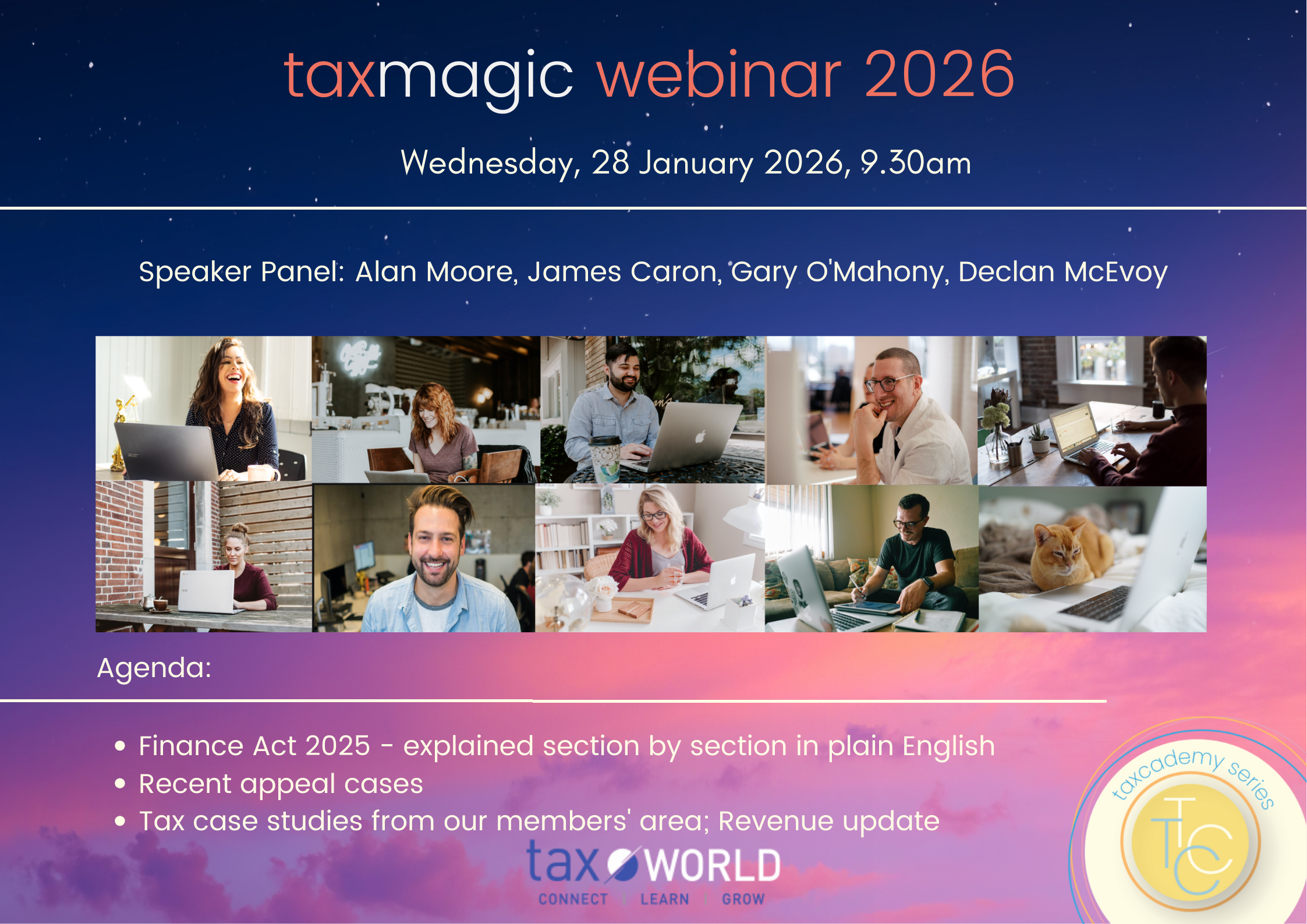 Tax Magic 2026 webinar