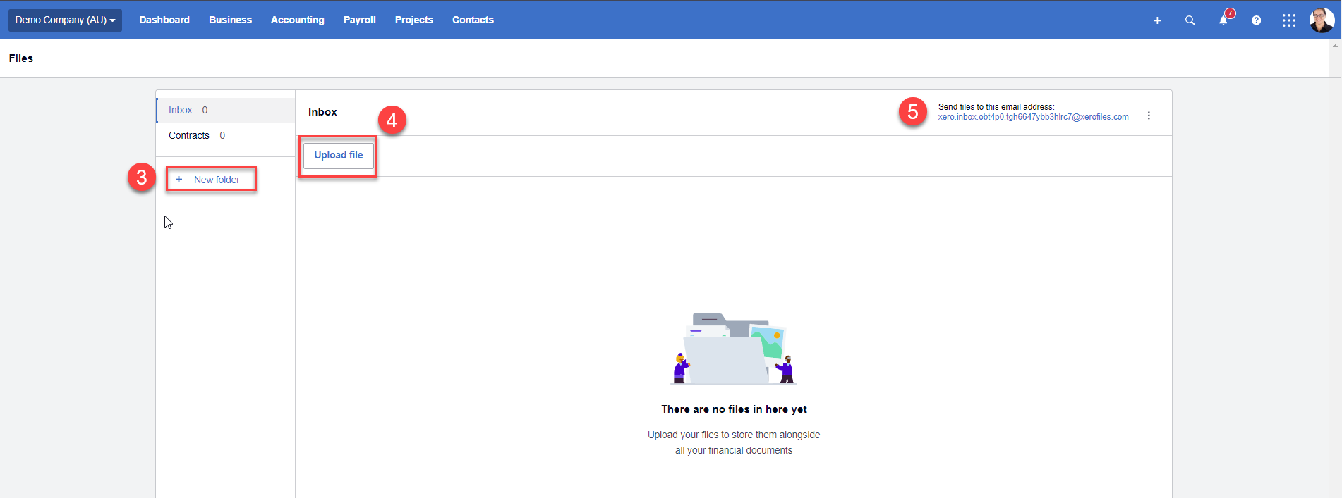 Xero Files - Step 2