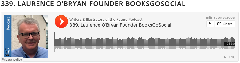 Laurence O'Bryan Founder Booksgosocial podcast
