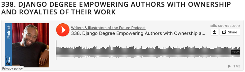 Django Degree Empwering Authors with Ownership and Royalties of their work